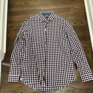 Michael kors striped shirt tailored fit